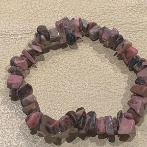 Genuine stone stretchy bracelet